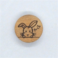 15 mm Knap med Kanini træ